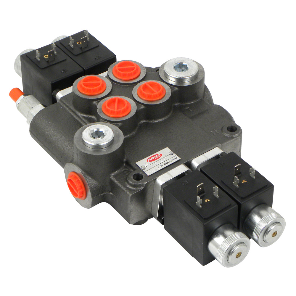Steuerventil 85/2 doppeltwirkend 12V elektromagnetische Betätigung