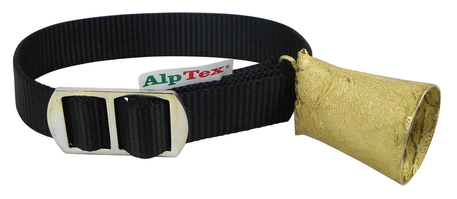 Schaf- und Ziegenschelle mit AlpTex-Riemen