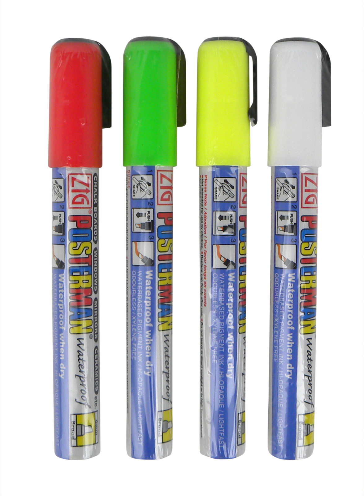 Posterman Marker mit Keilspitze