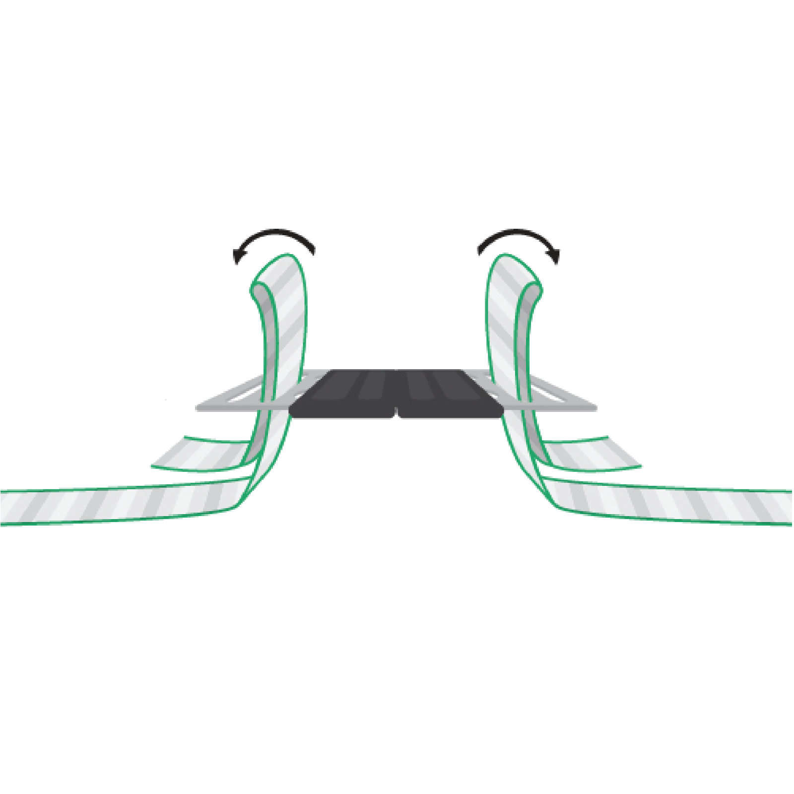 Bandverbinder Litzclip®, 40 mm, 5 Stk.