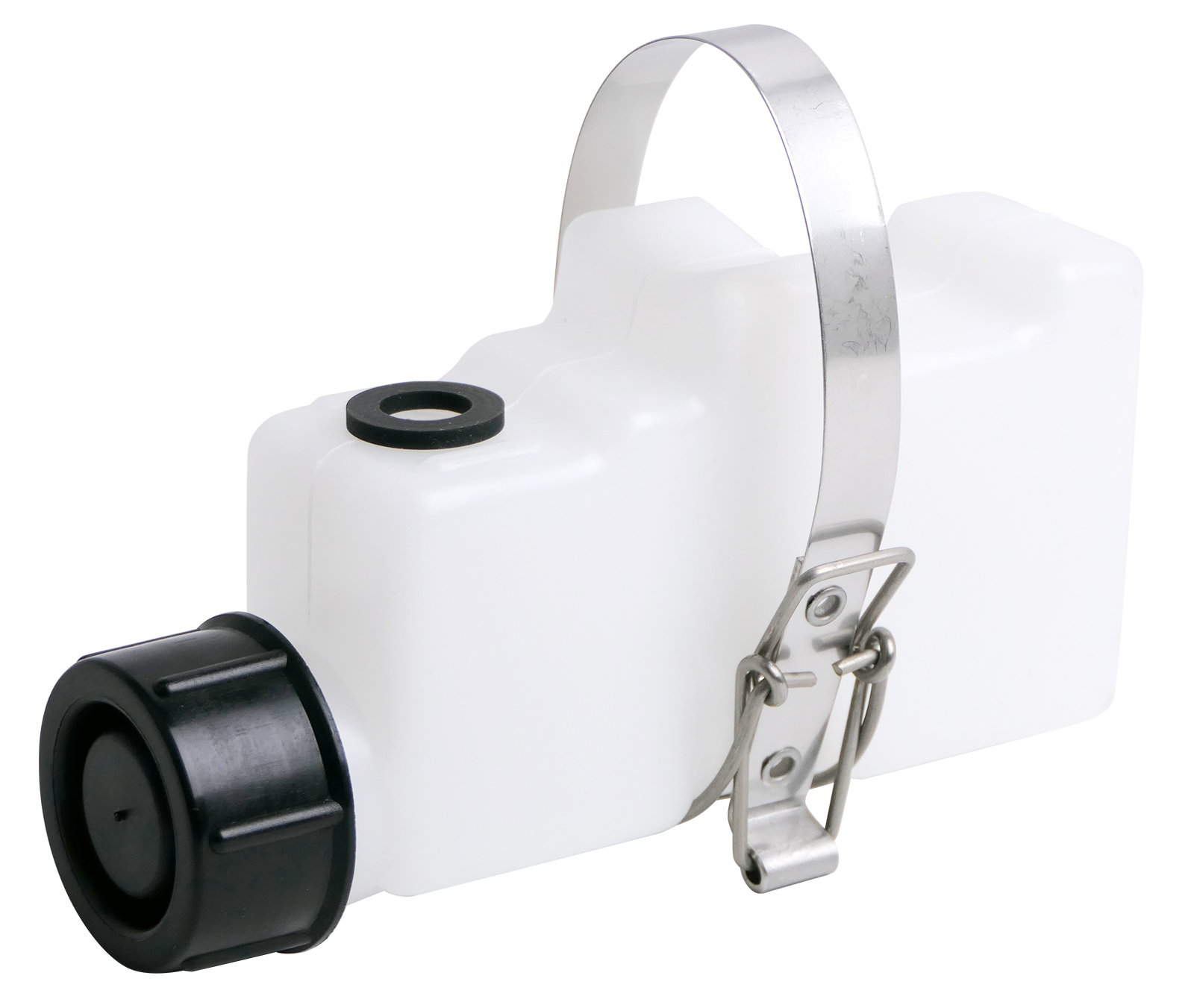 Leckölbehälter 0,3L mit Dichtung und Spannband