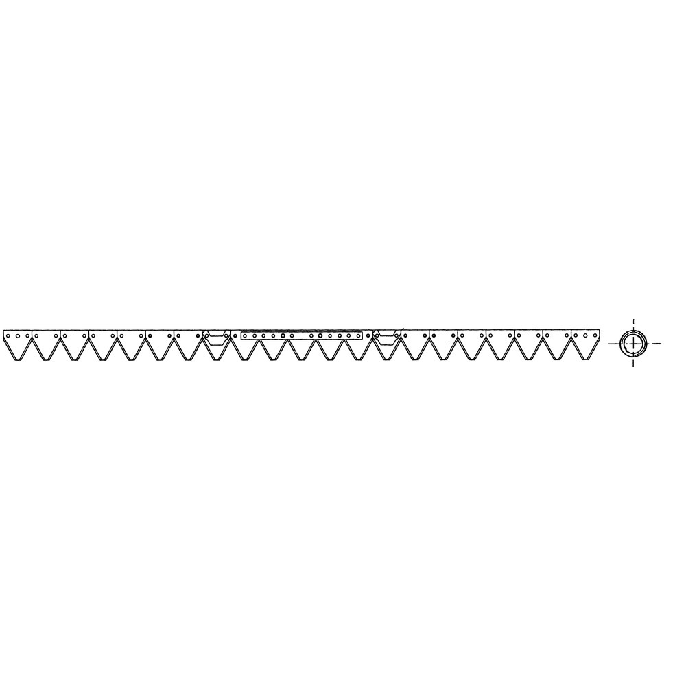 Mähmesser zu Reform-Freischnittbalken, LA=152 mm