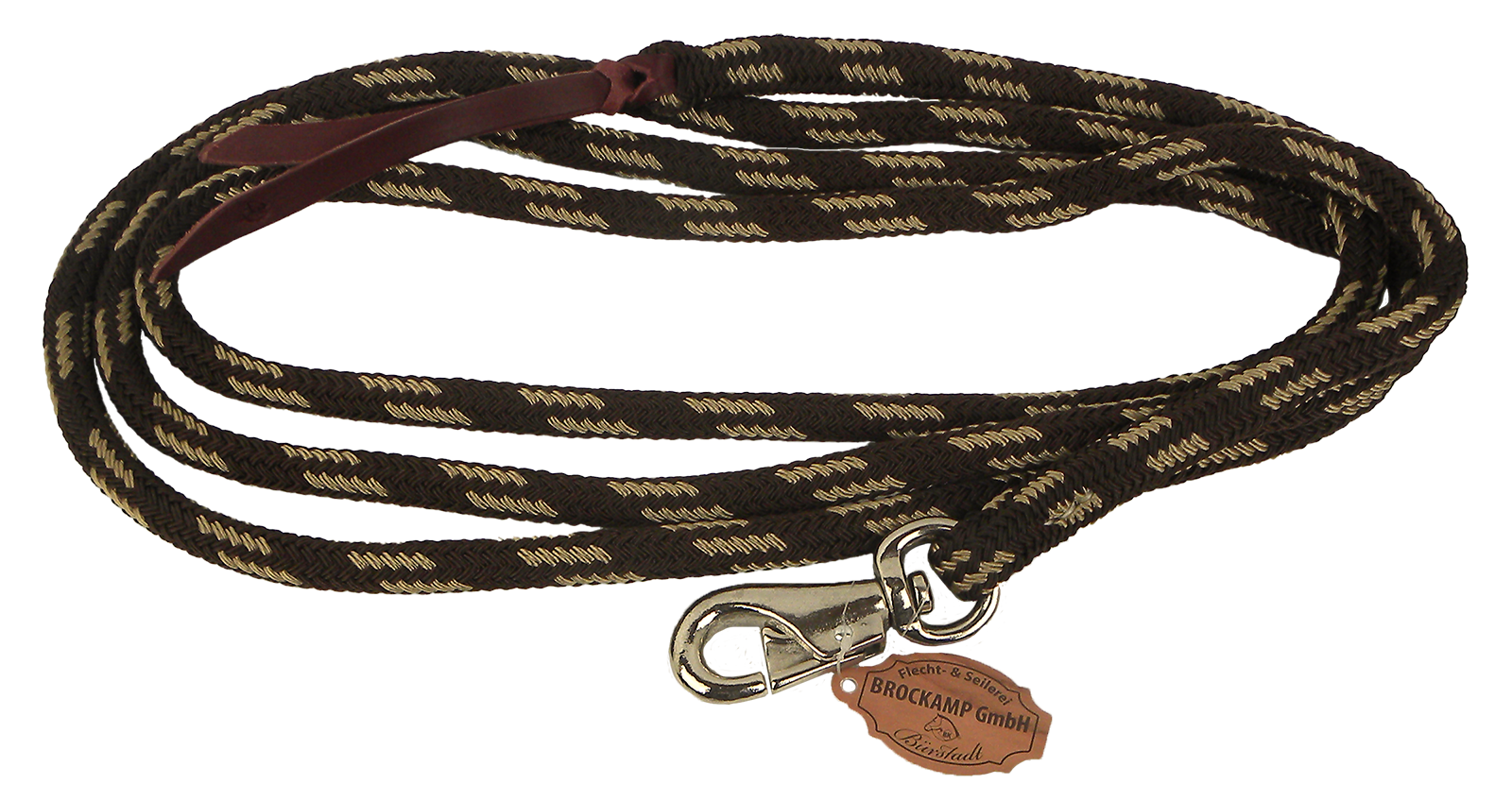 Führseil 3,7 m mit Messing Bullsnap 