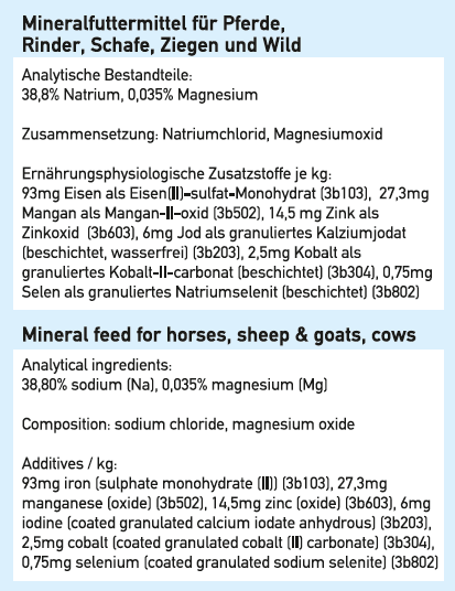 Leckstein Premium 3 kg