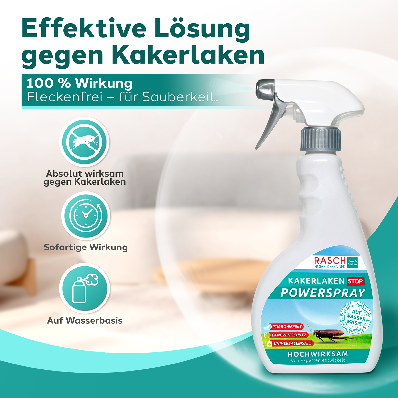 Kakerlaken Stop Power Spray  500ml