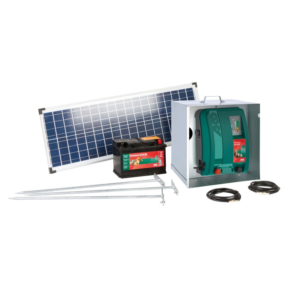 Weidezaungeräte-Solarset Mobil Power AN 6000