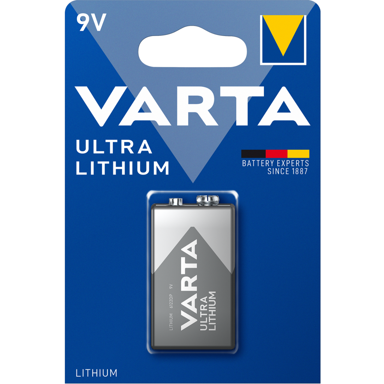 Ultra Lithium 9V Block – Professionelle Energie